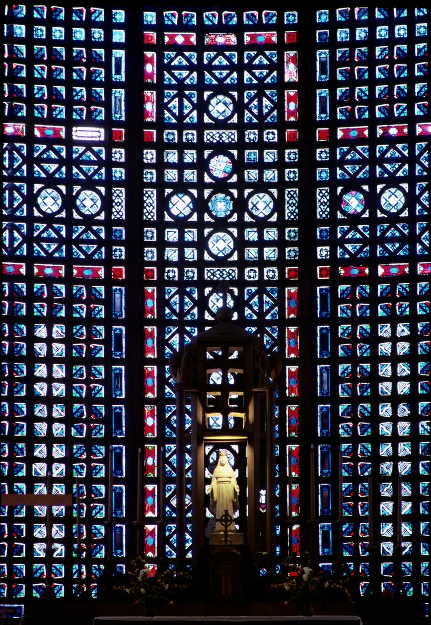 Parete Art Déco (vetro colorato) da Auguste Perret