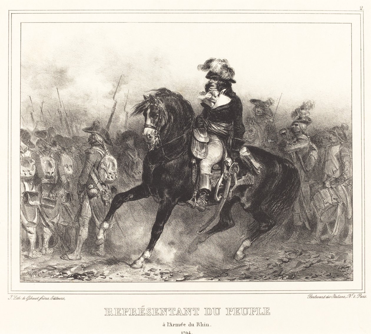 Rappresentante del Popolo da Auguste Raffet