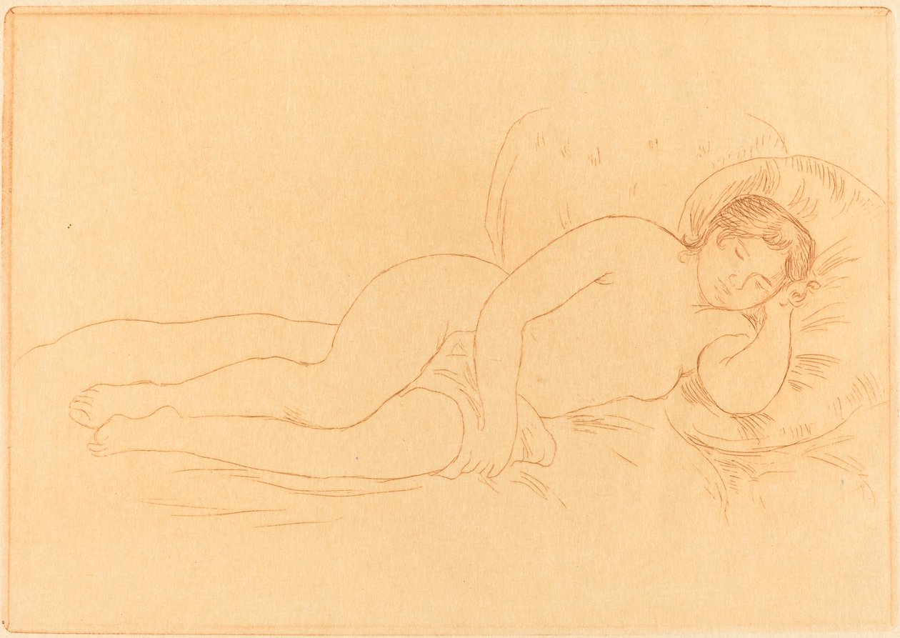 Nudo femminile reclinato da Auguste Renoir