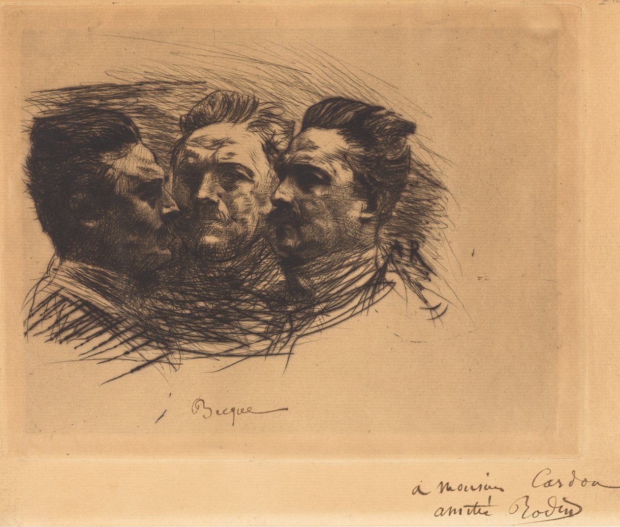 Henri Becque da Auguste Rodin