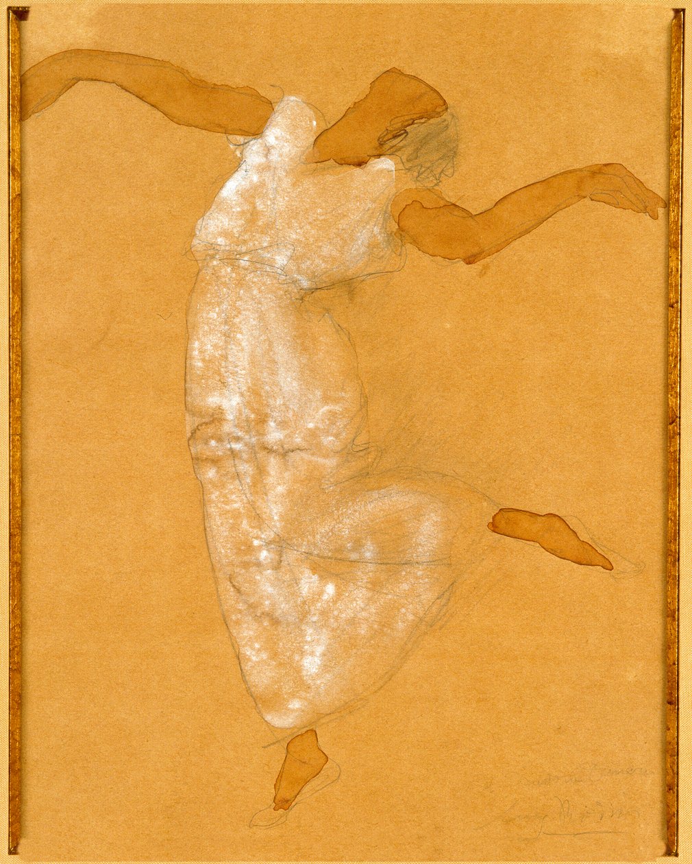 Isadora Duncan, inizio 20° secolo da Auguste Rodin