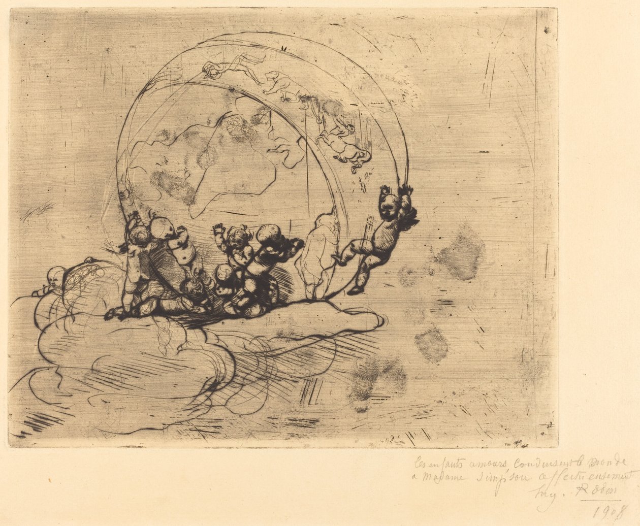 Gli amori che conducono il mondo da Auguste Rodin
