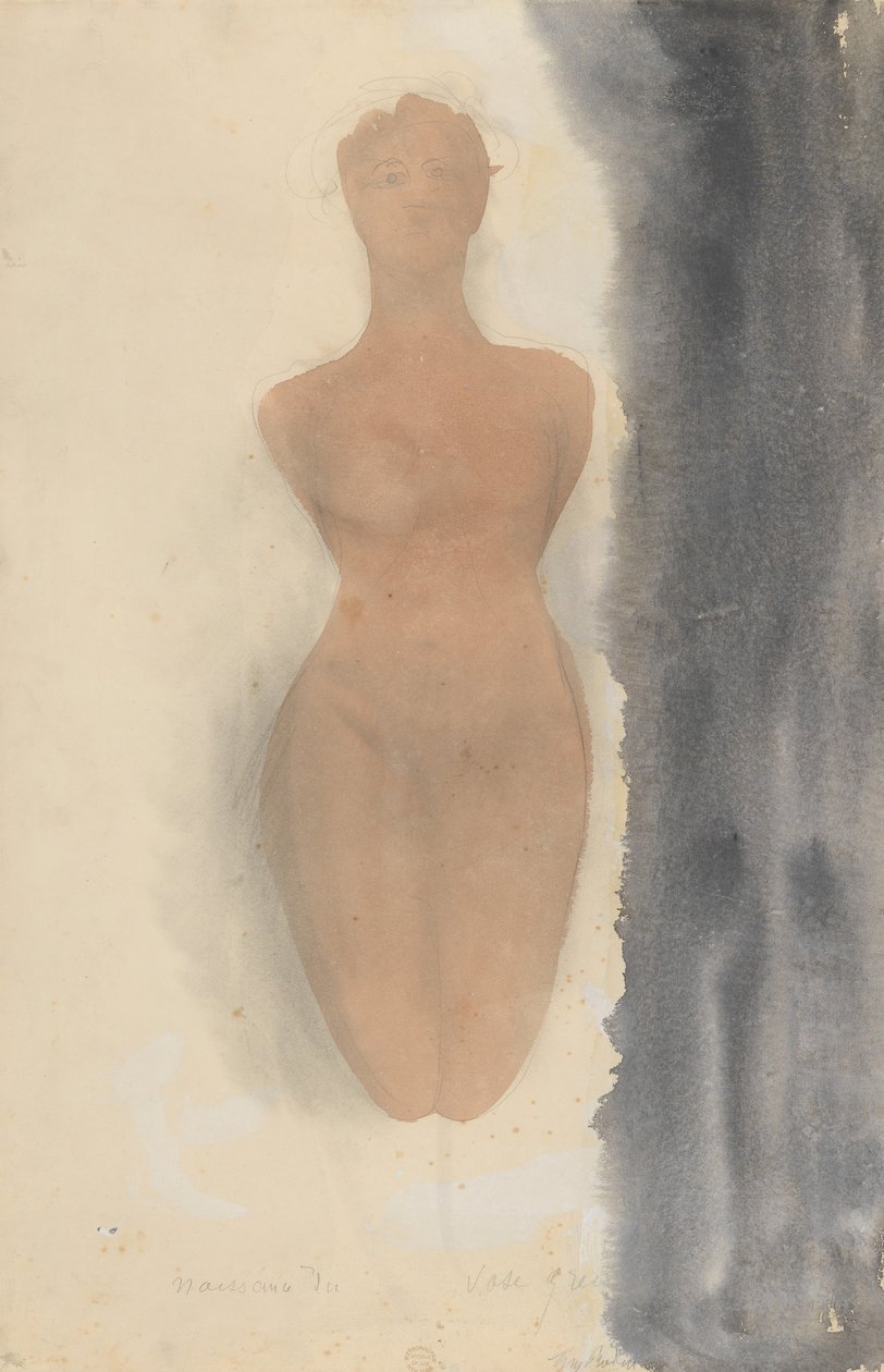 Origine del vaso greco, 1900-1910 da Auguste Rodin