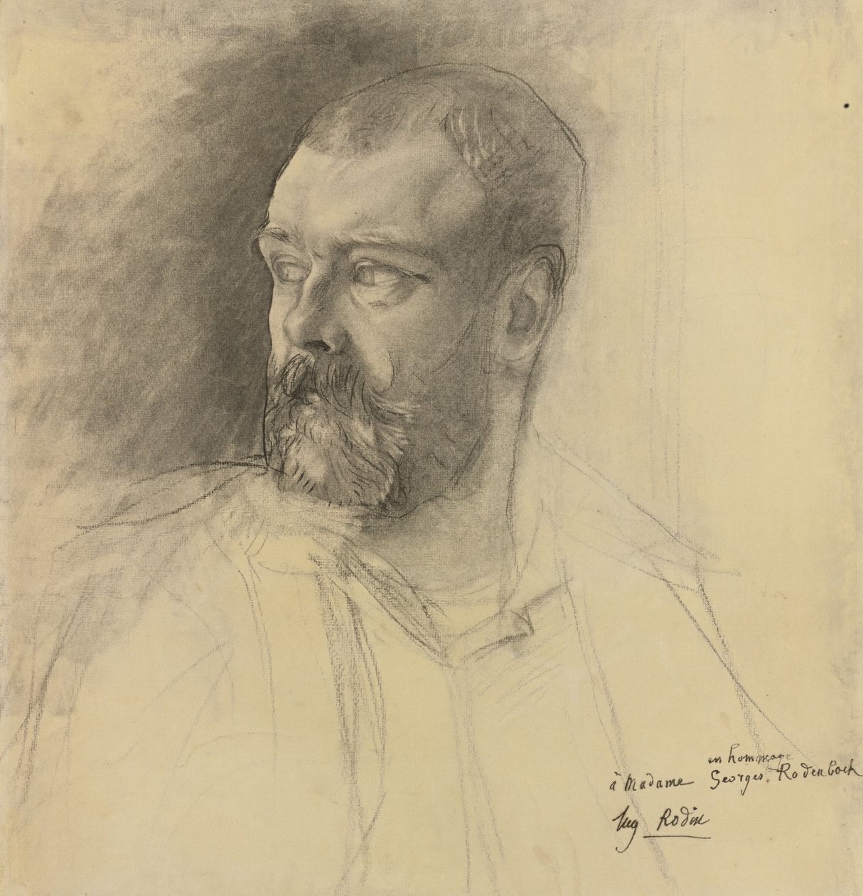 Ritratto di Octave Mirbeau 1848-1917, ca 1893 da Auguste Rodin