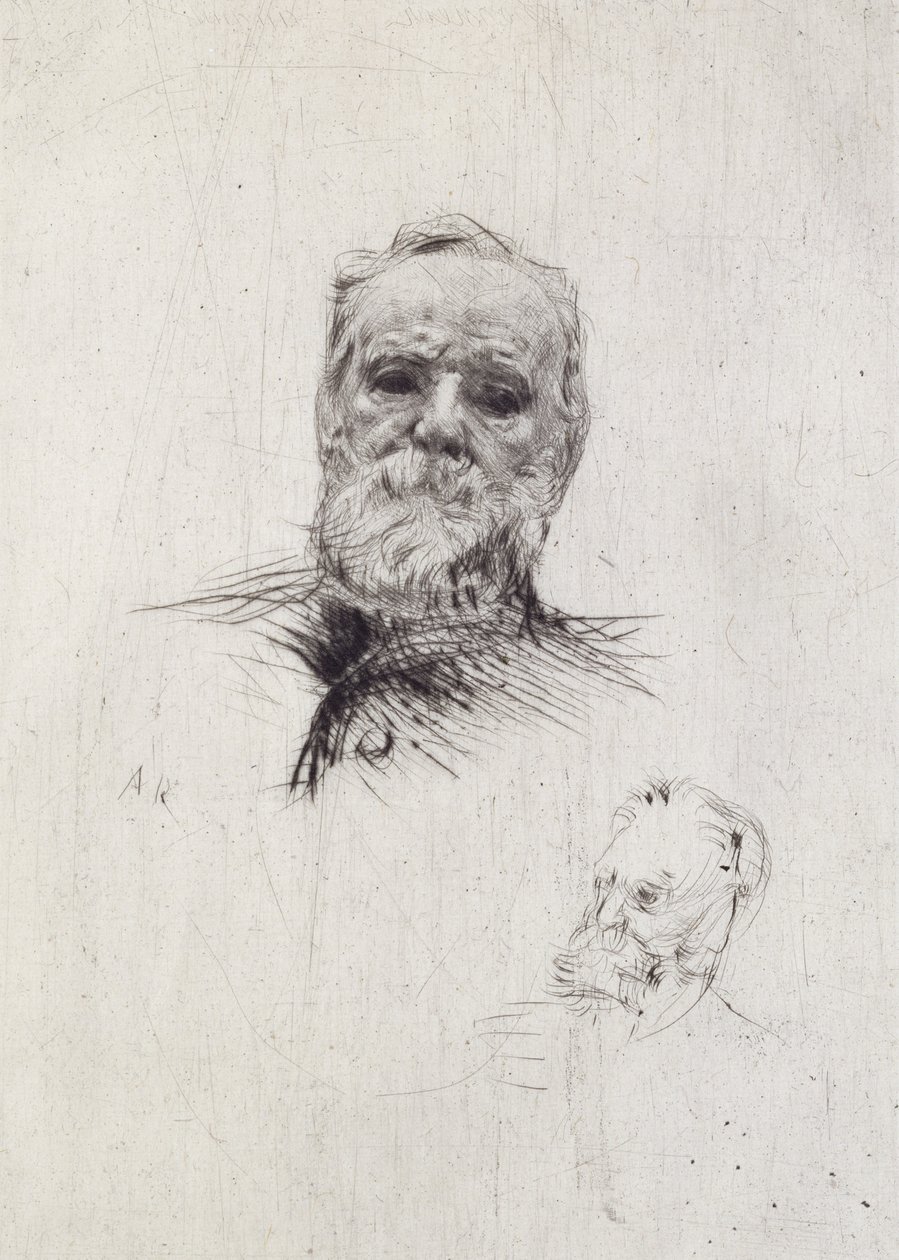 Ritratto di Victor Hugo (1802-85) da Auguste Rodin