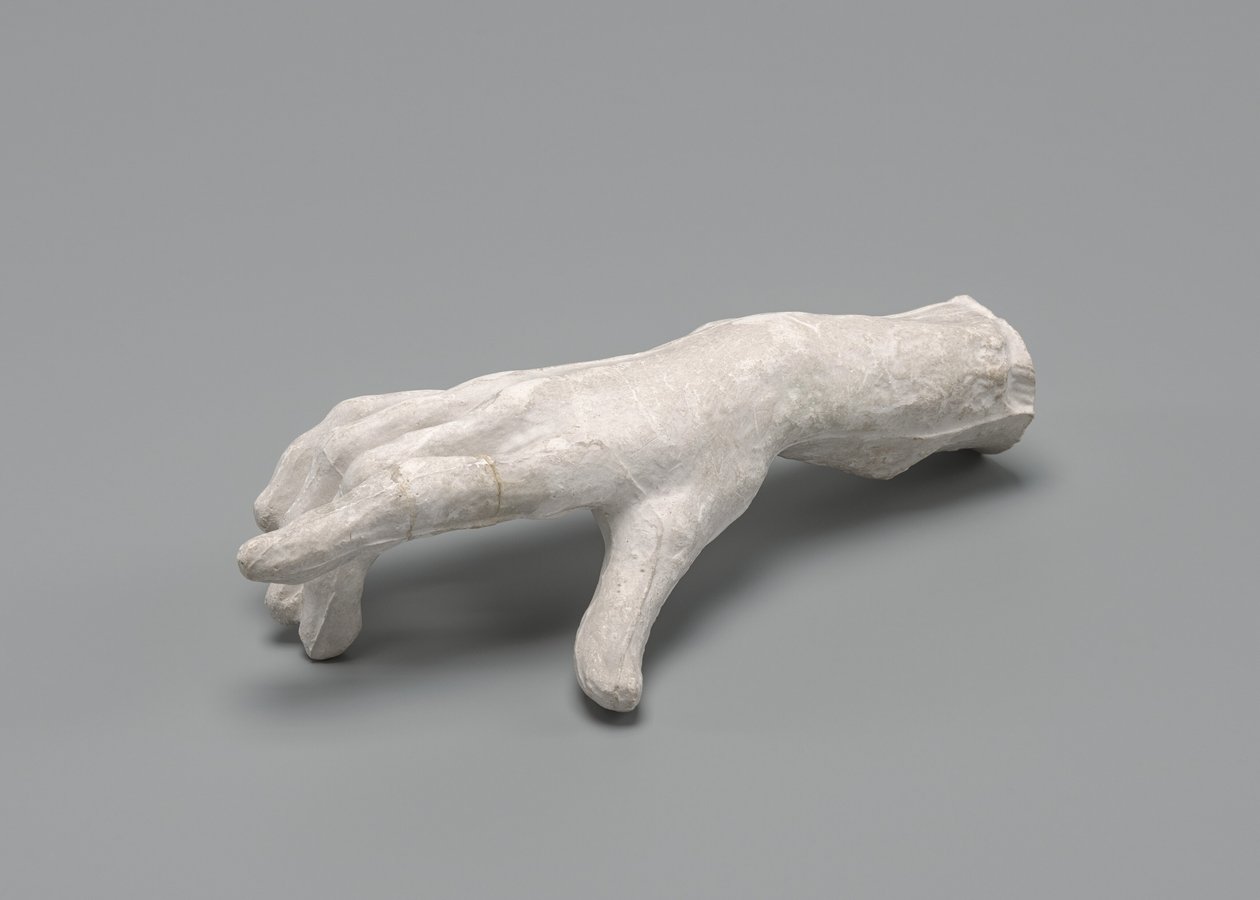 Mano destra, possibilmente 1880 da Auguste Rodin