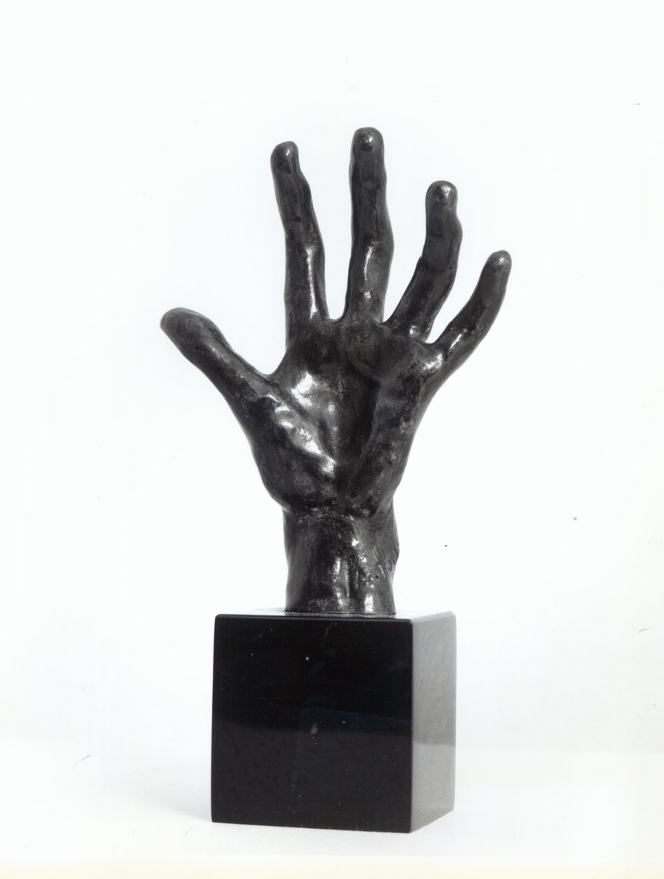 La mano, fusa da Georges Rudier, Parigi da Auguste Rodin