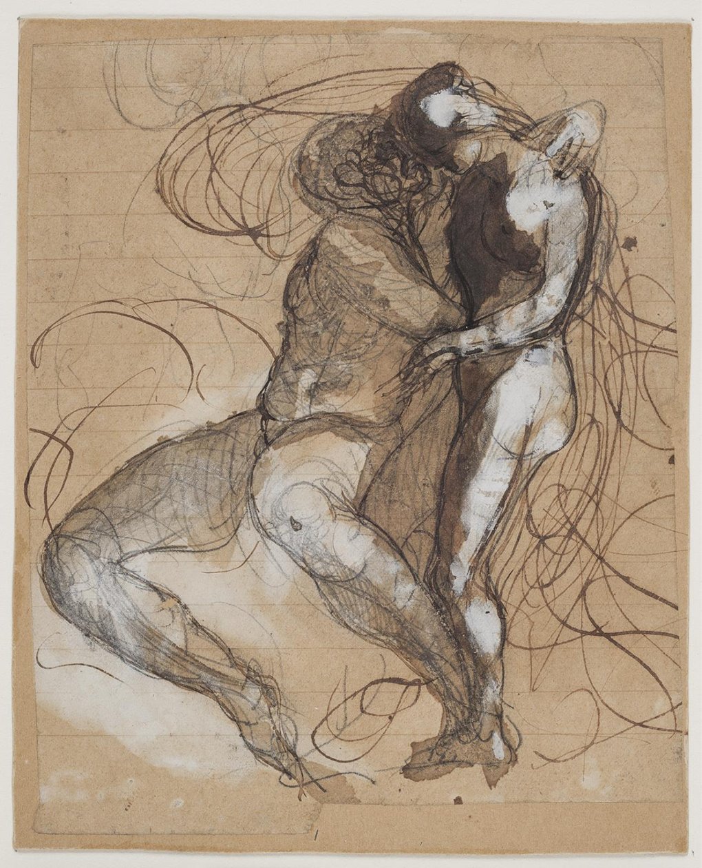 Due amanti da Auguste Rodin