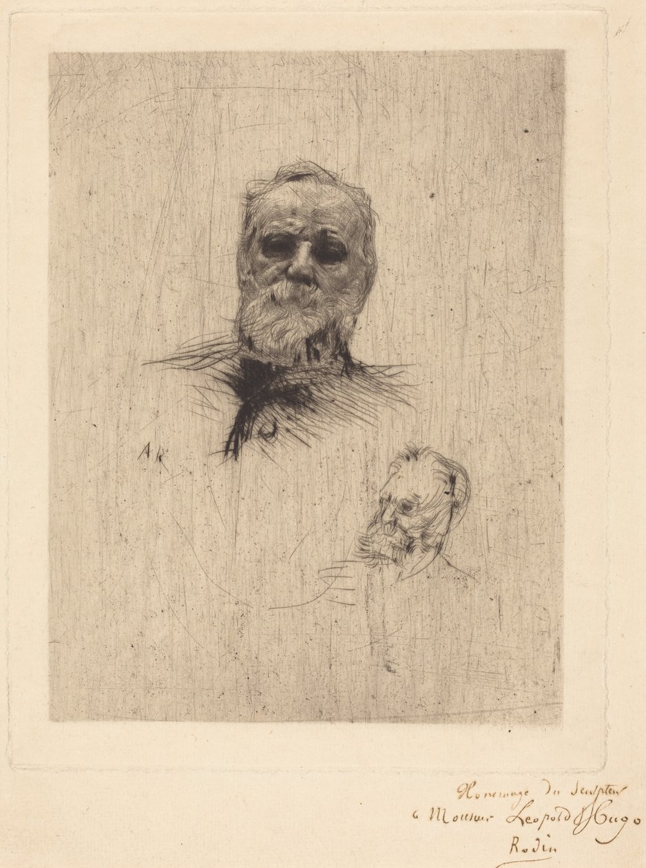 Victor Hugo, De Face da Auguste Rodin