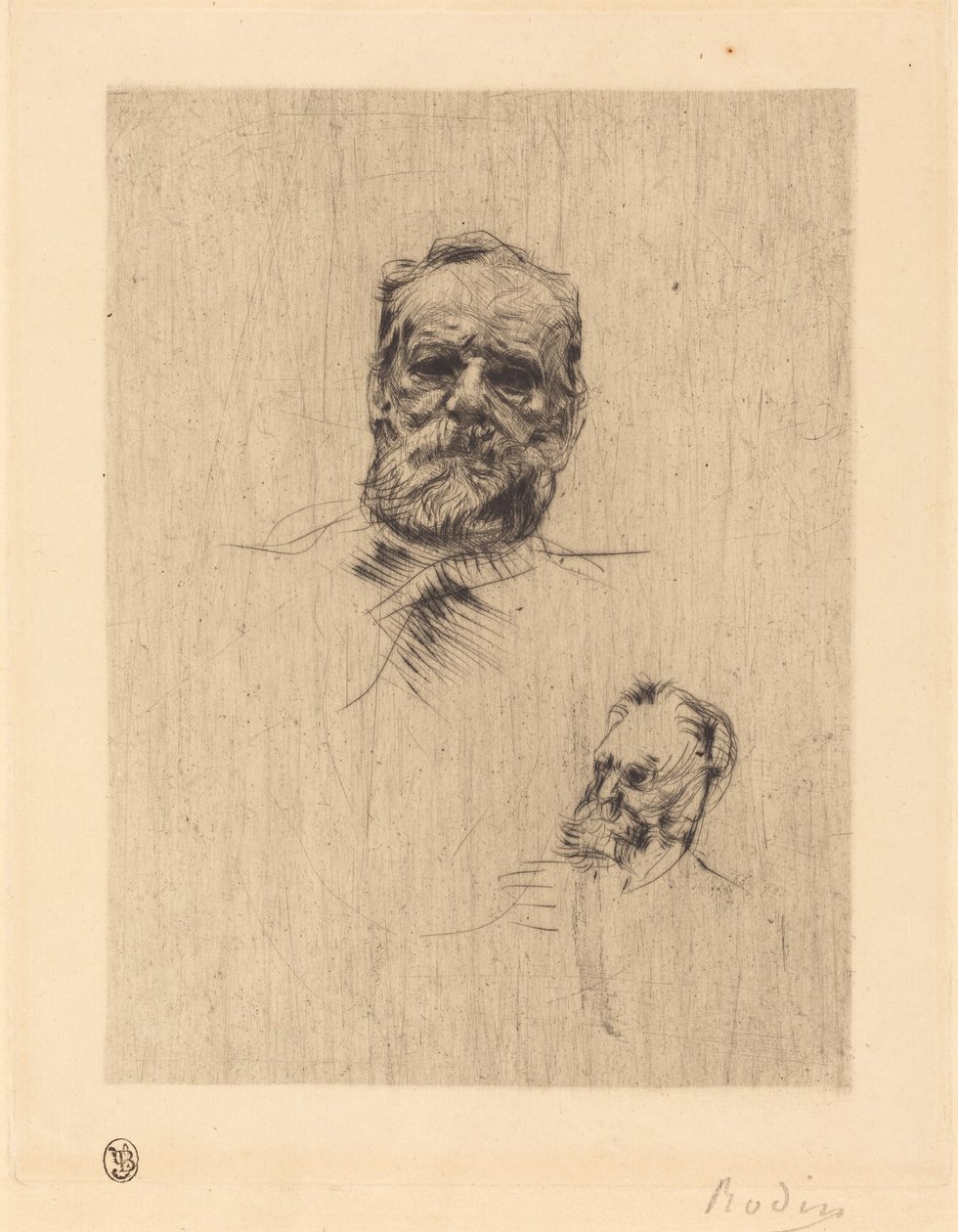 Victor Hugo, De Face da Auguste Rodin