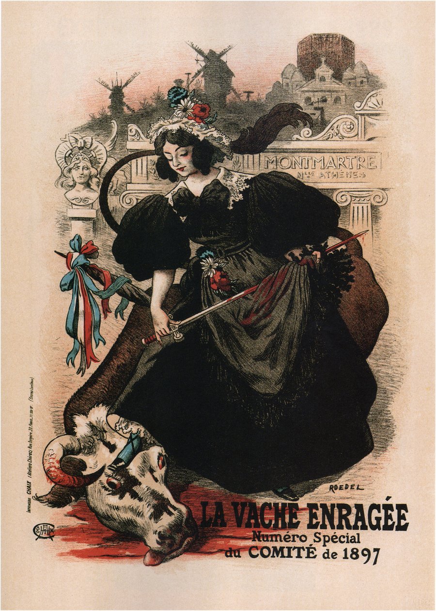 La Vache Enragee da Auguste Roedel