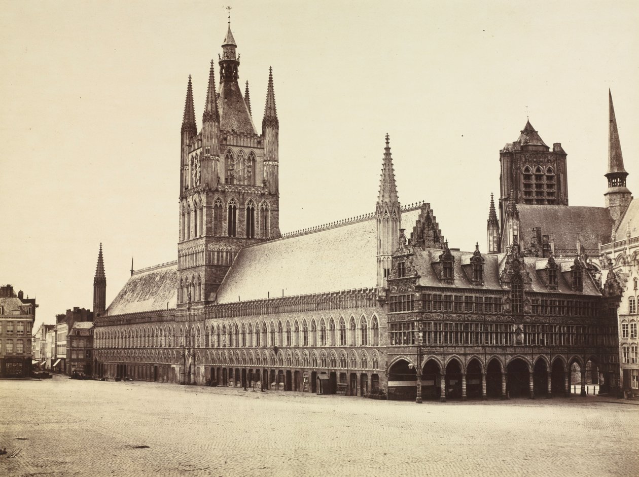 Ypres, Belgio, c. 1855-1862 da Auguste Rosalie Bisson