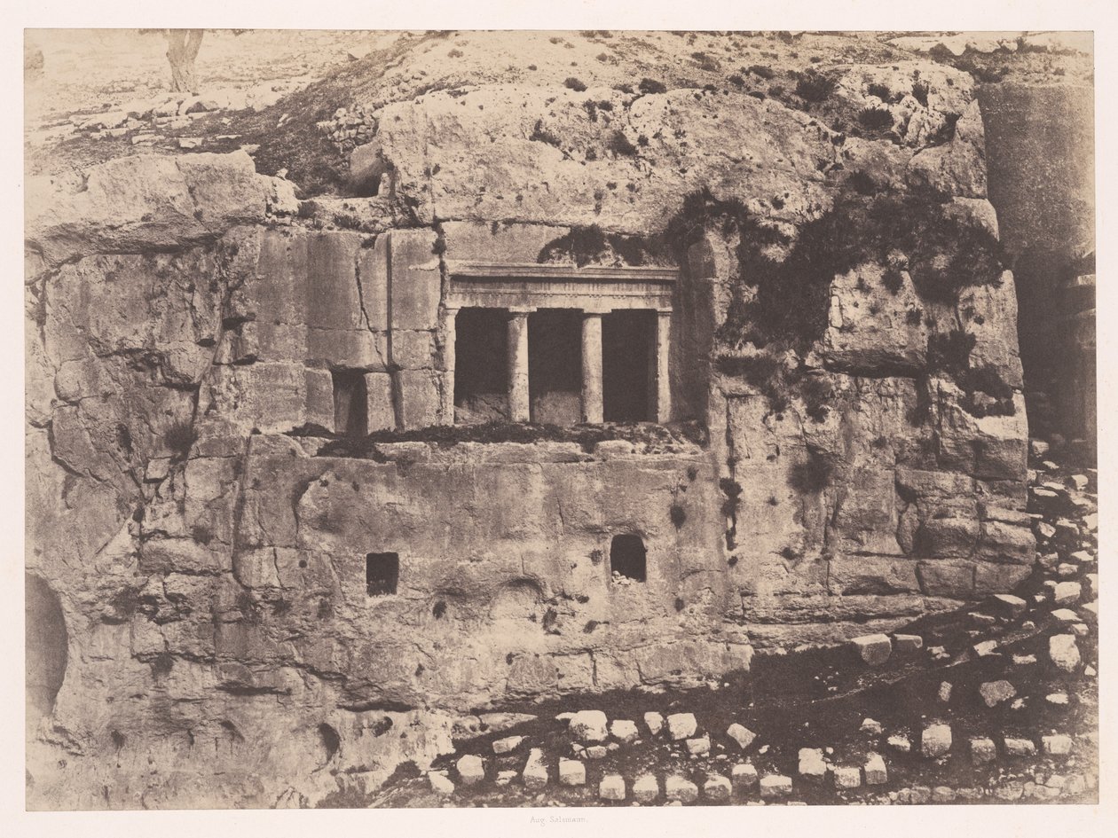 Gerusalemme, Valle di Giosafat, Tomba di San Giacomo da Auguste Salzmann