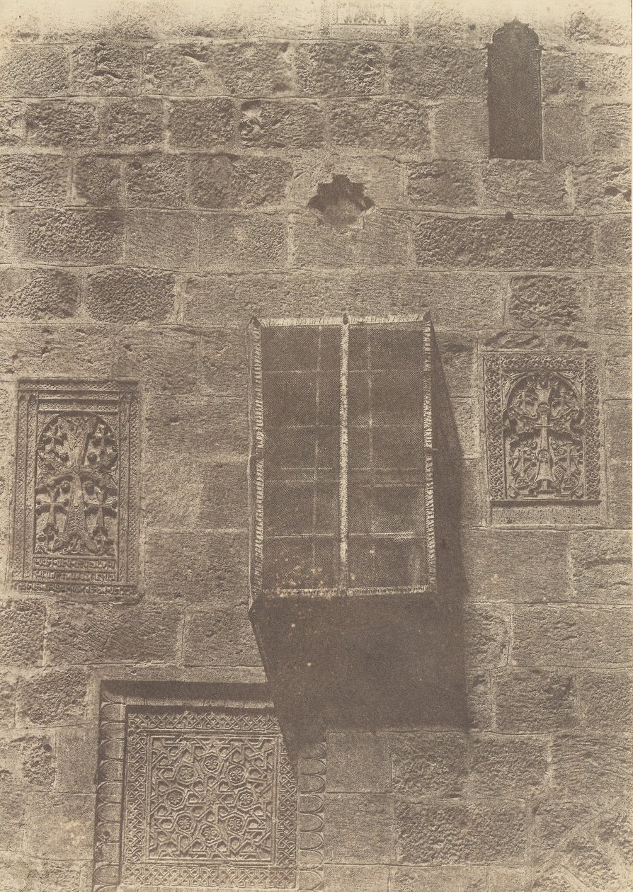 Gerusalemme. Convento armeno. Ornamenti da Auguste Salzmann