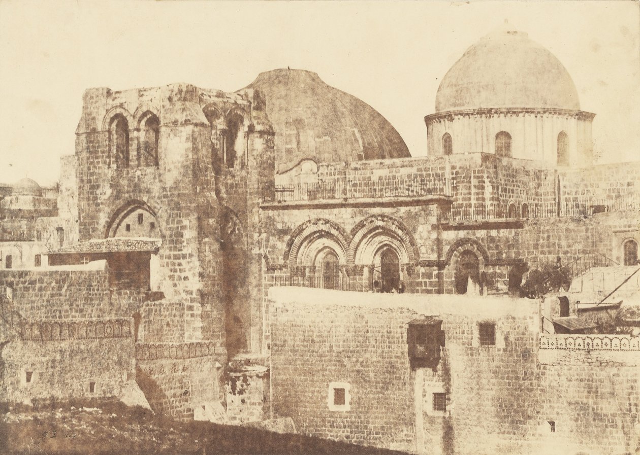 Gerusalemme. Santo Sepolcro. Vista generale 2 da Auguste Salzmann