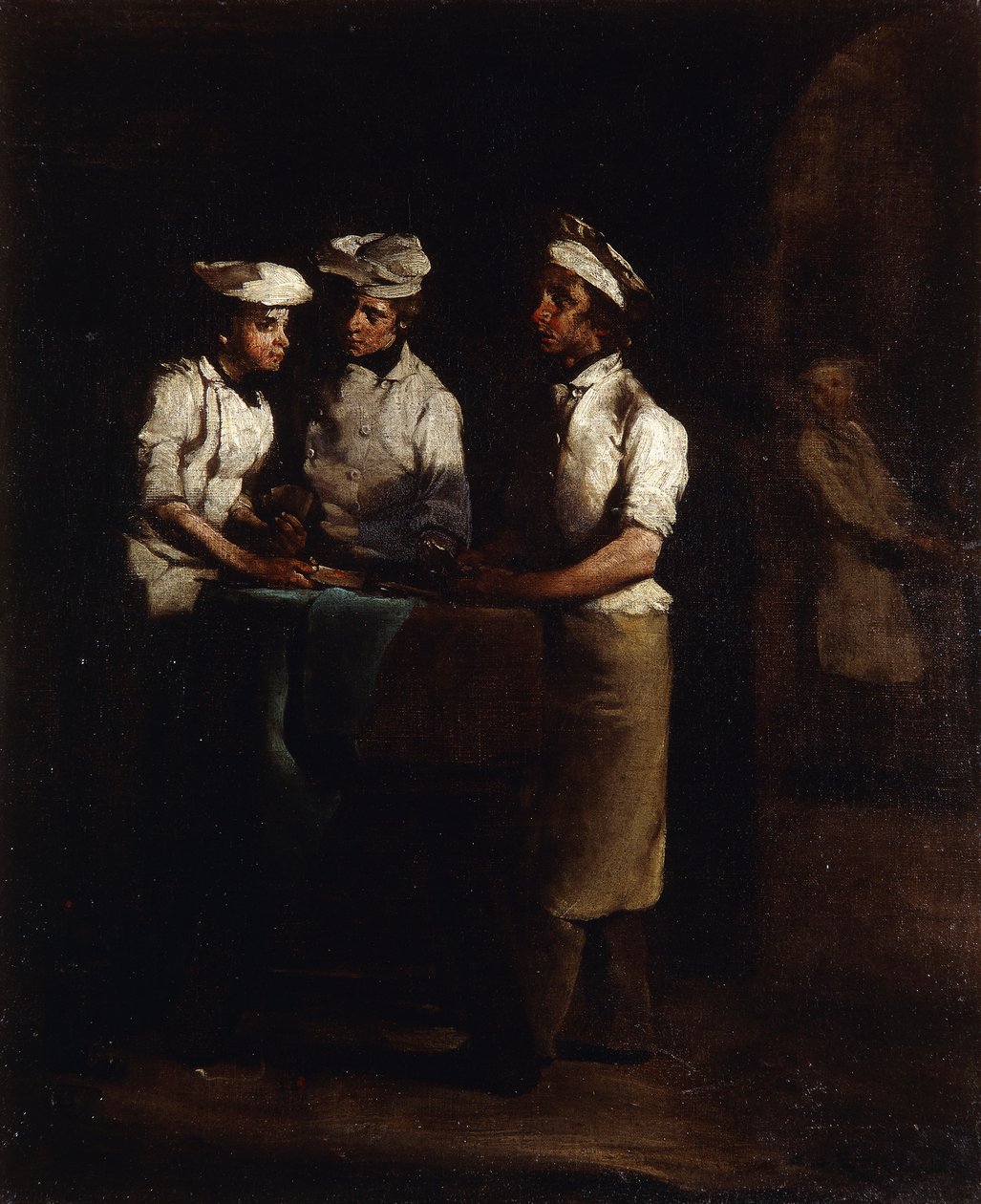 I tre cuochi da Auguste Theodule Ribot