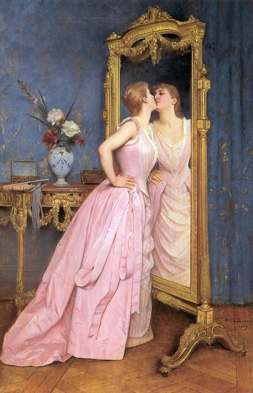Vanità, c.1889 da Auguste Toulmouche