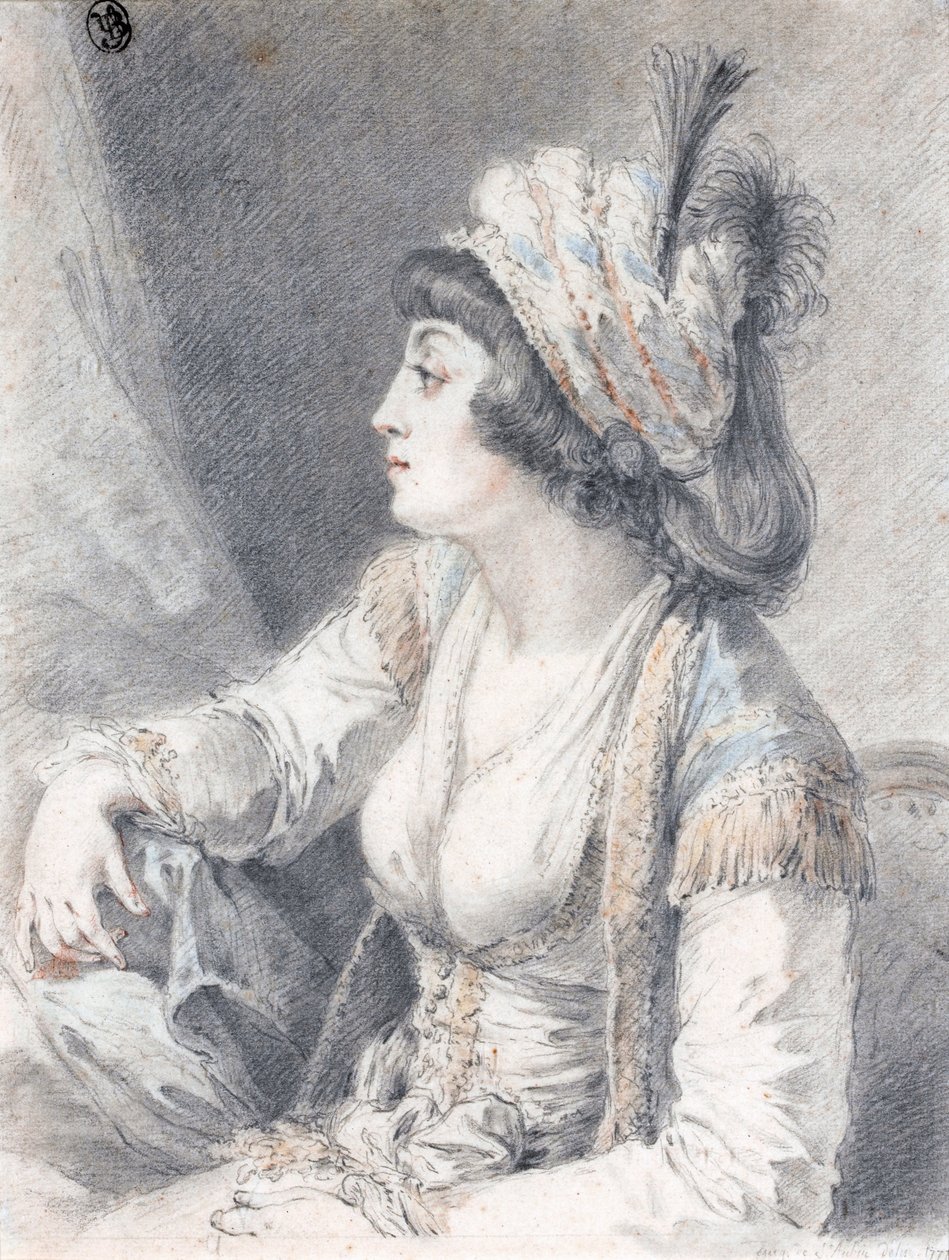 Validé o la Sultana Madre da Augustin de Saint Aubin