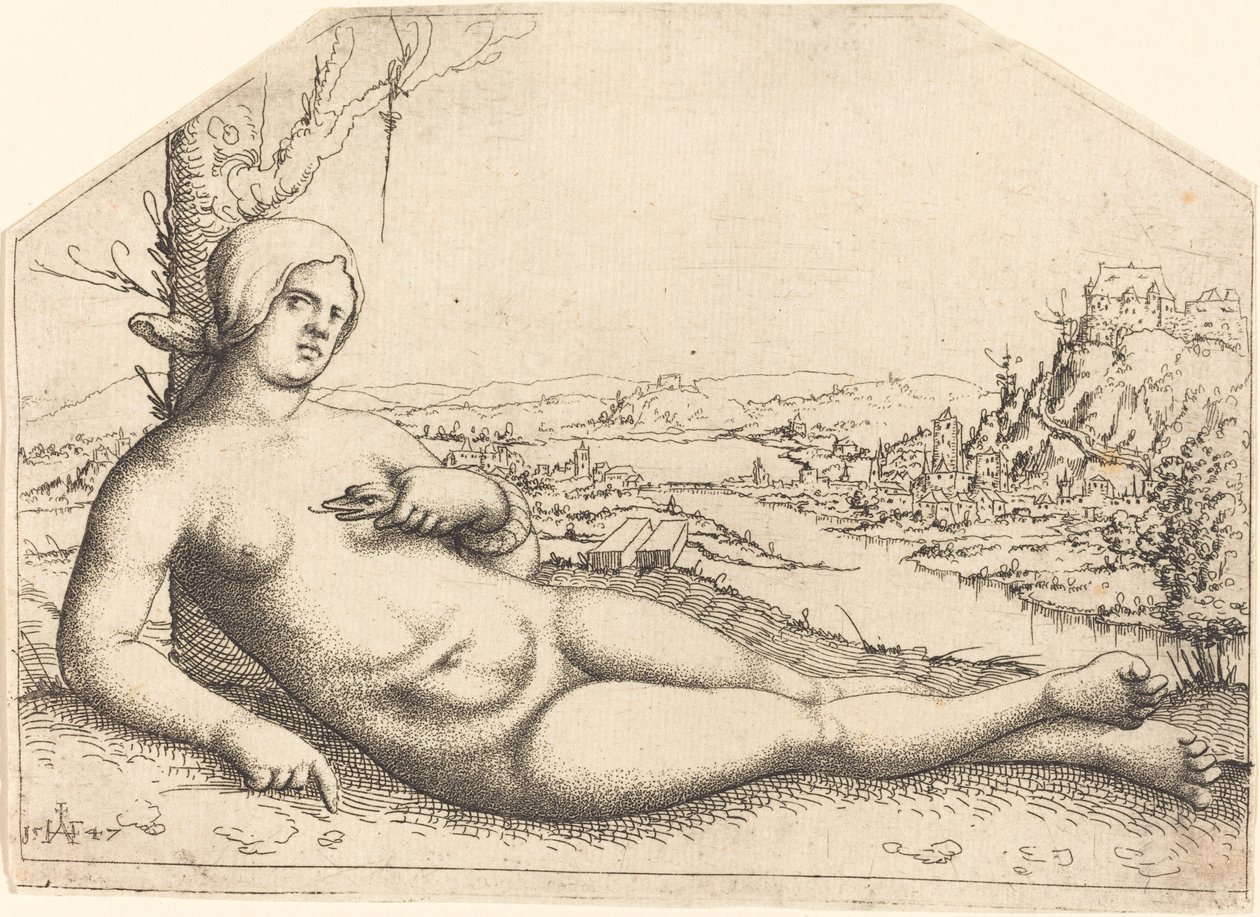 Morte di Cleopatra da Augustin Hirschvogel