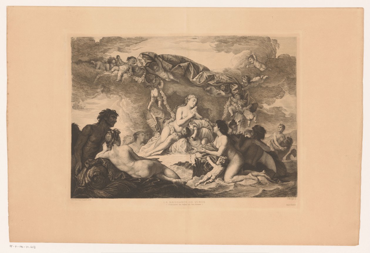 Nascita di Venere da Augustin Mongin