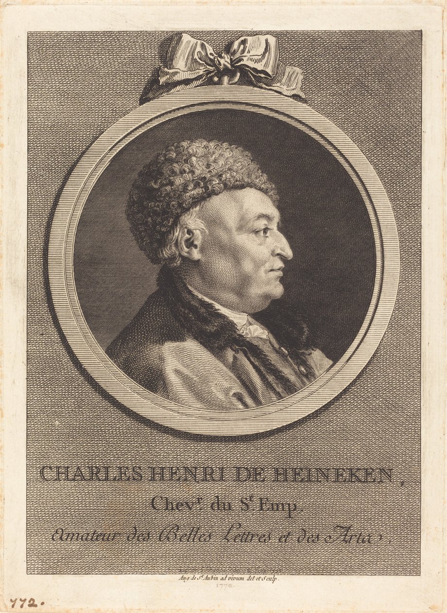 Charles Henri de Heineken da Augustin de Saint-Aubin
