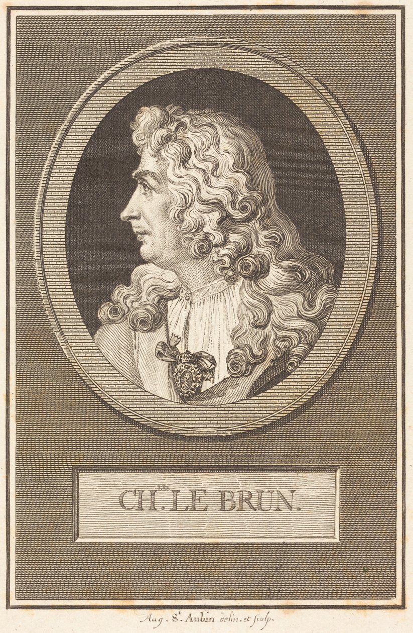 Charles Le Brun da Augustin de Saint-Aubin