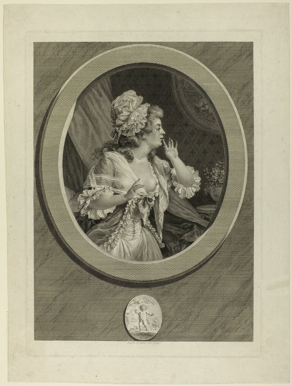 Siate almeno discreti da Augustin de Saint Aubin