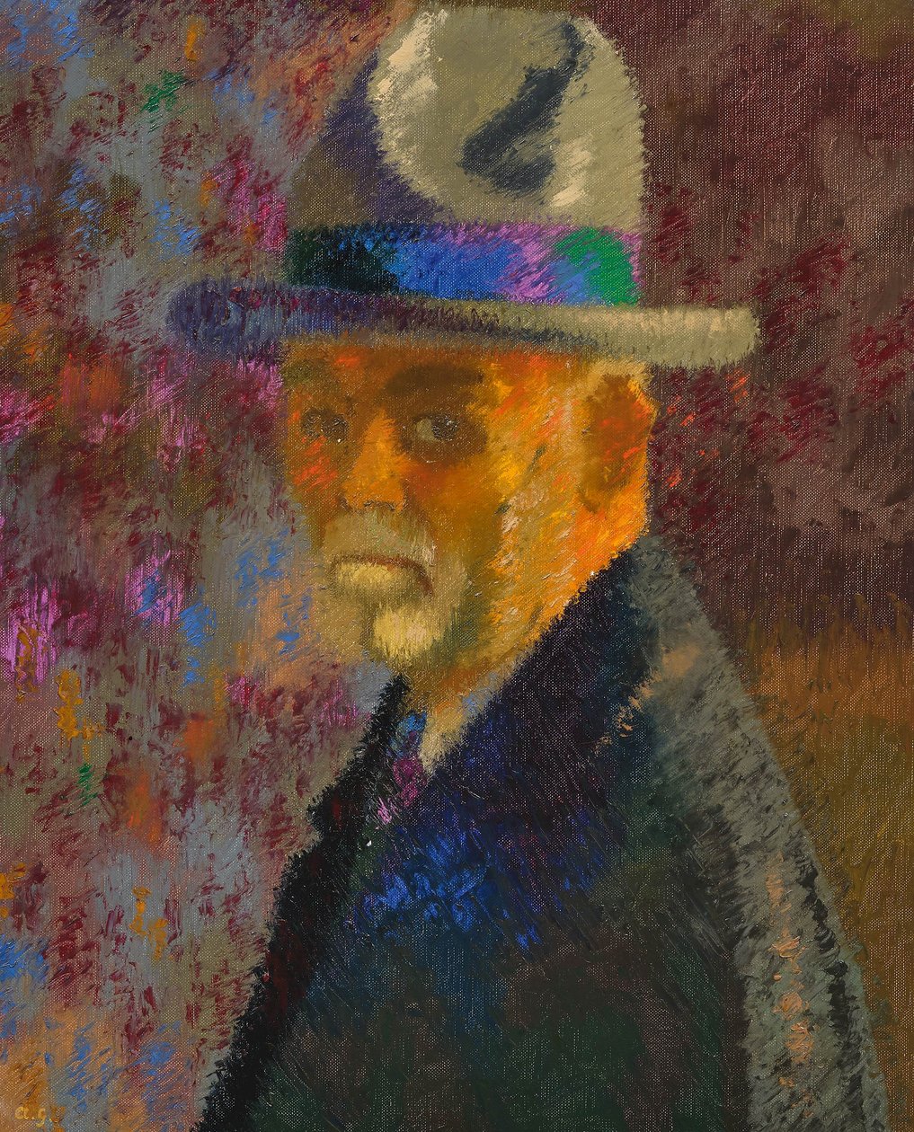 Augusto Giacometti autoritratto 1934 da Augusto Giacometti