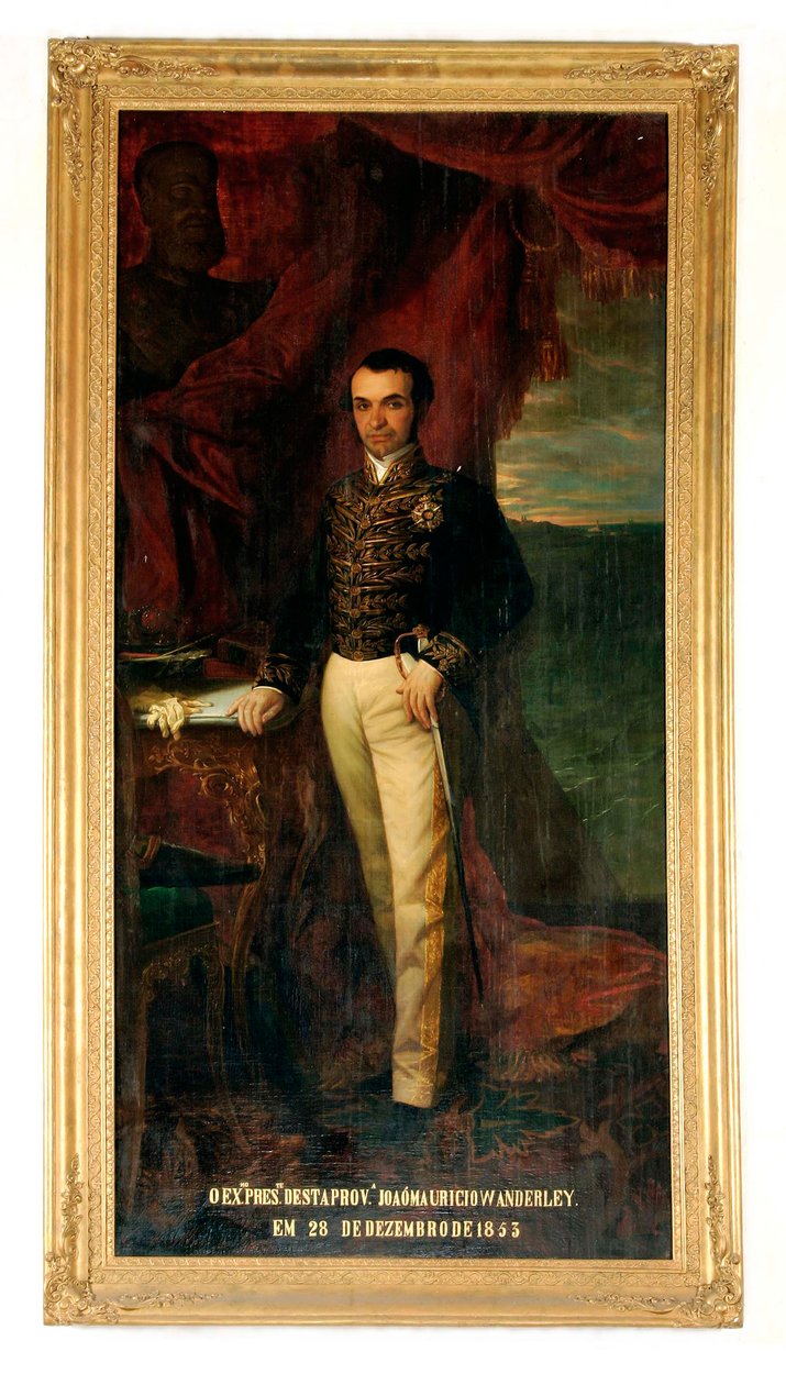 August Muller - João Maurício Wanderley - Barone di Cotegipe (1853) da Augusto Muller