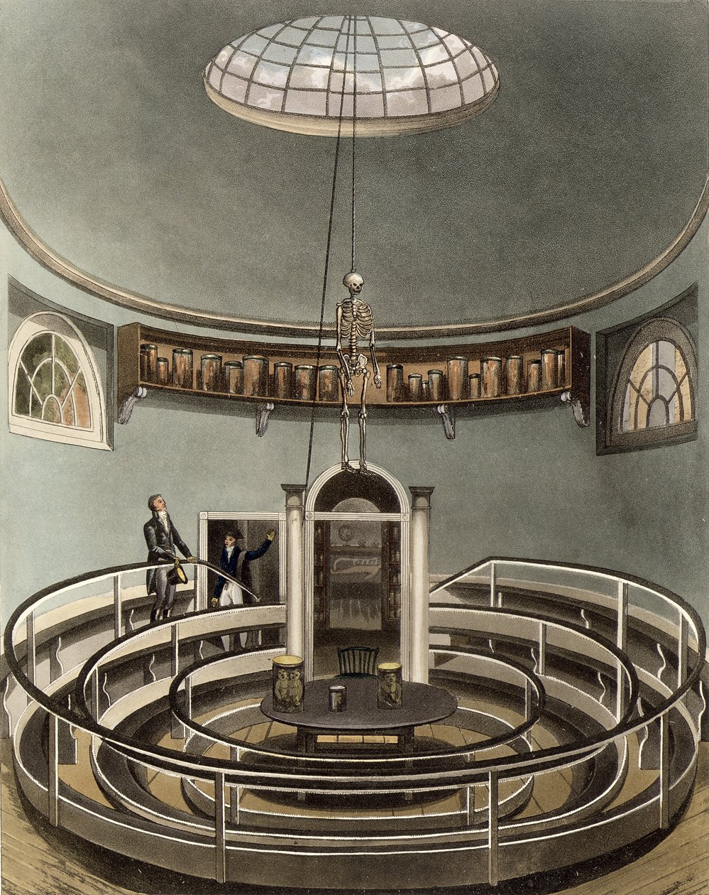 Interno del Teatro di Anatomia, Cambridge, da 