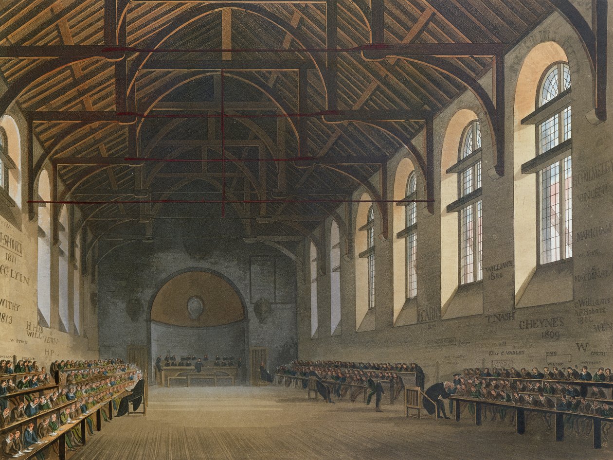 Aula della scuola di Westminster, da 