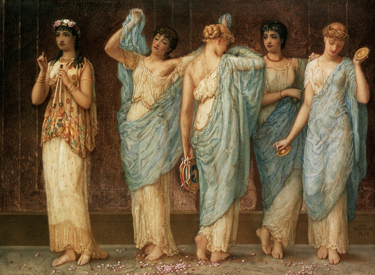 Pronti per il ballo da Augustus Jules Bouvier