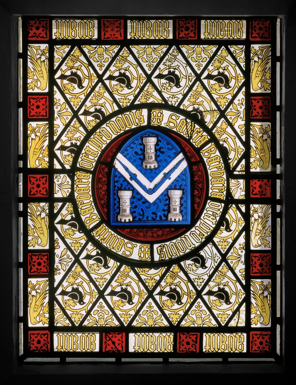 Finestra del Salotto con Rotondo Olandese da Augustus Welby Northmore Pugin