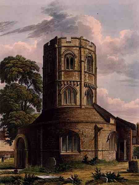 Chiesa del Santo Sepolcro, Cambridge, da 