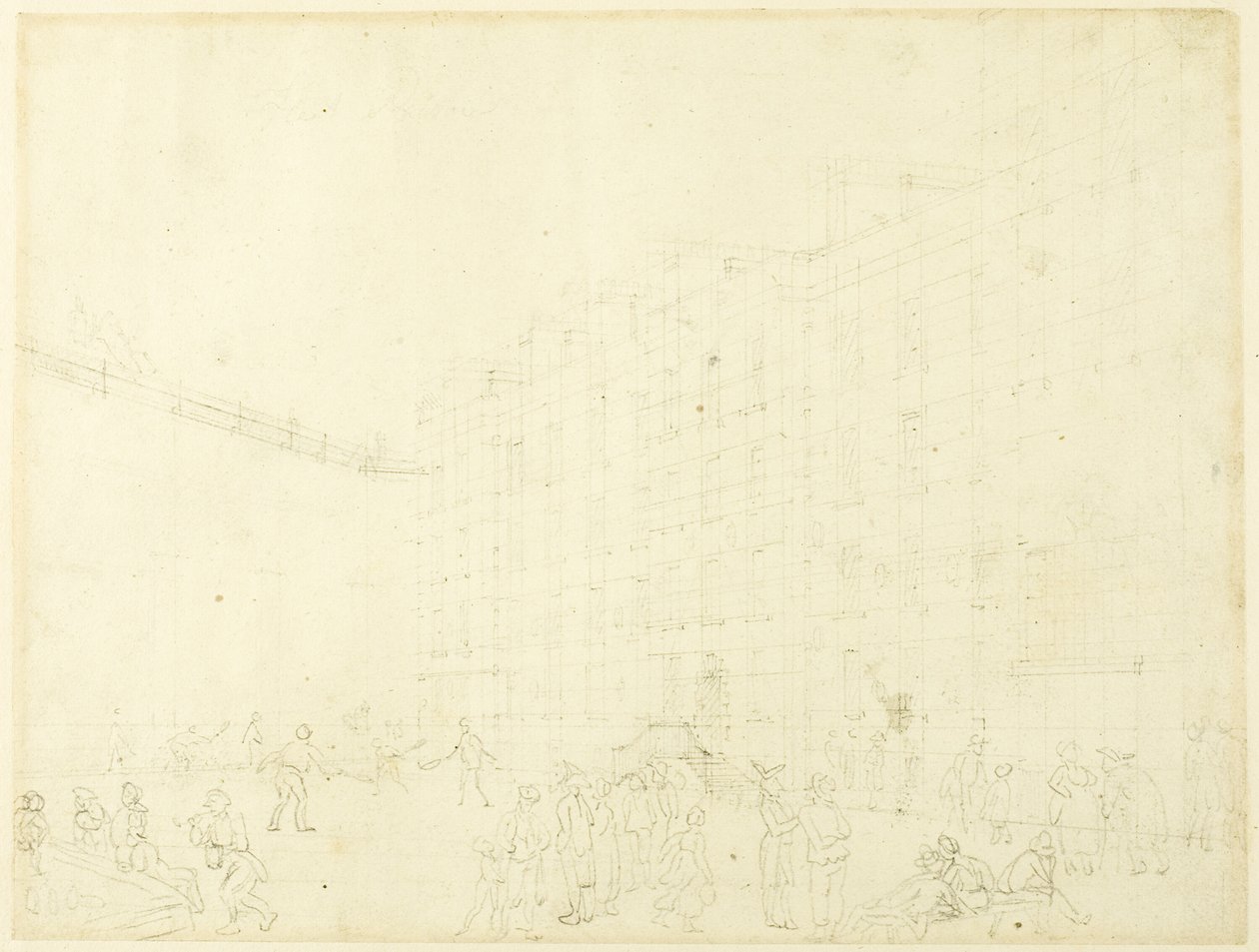Studio per la prigione di Fleet, da Microcosmo di Londra da Augustus Charles Pugin