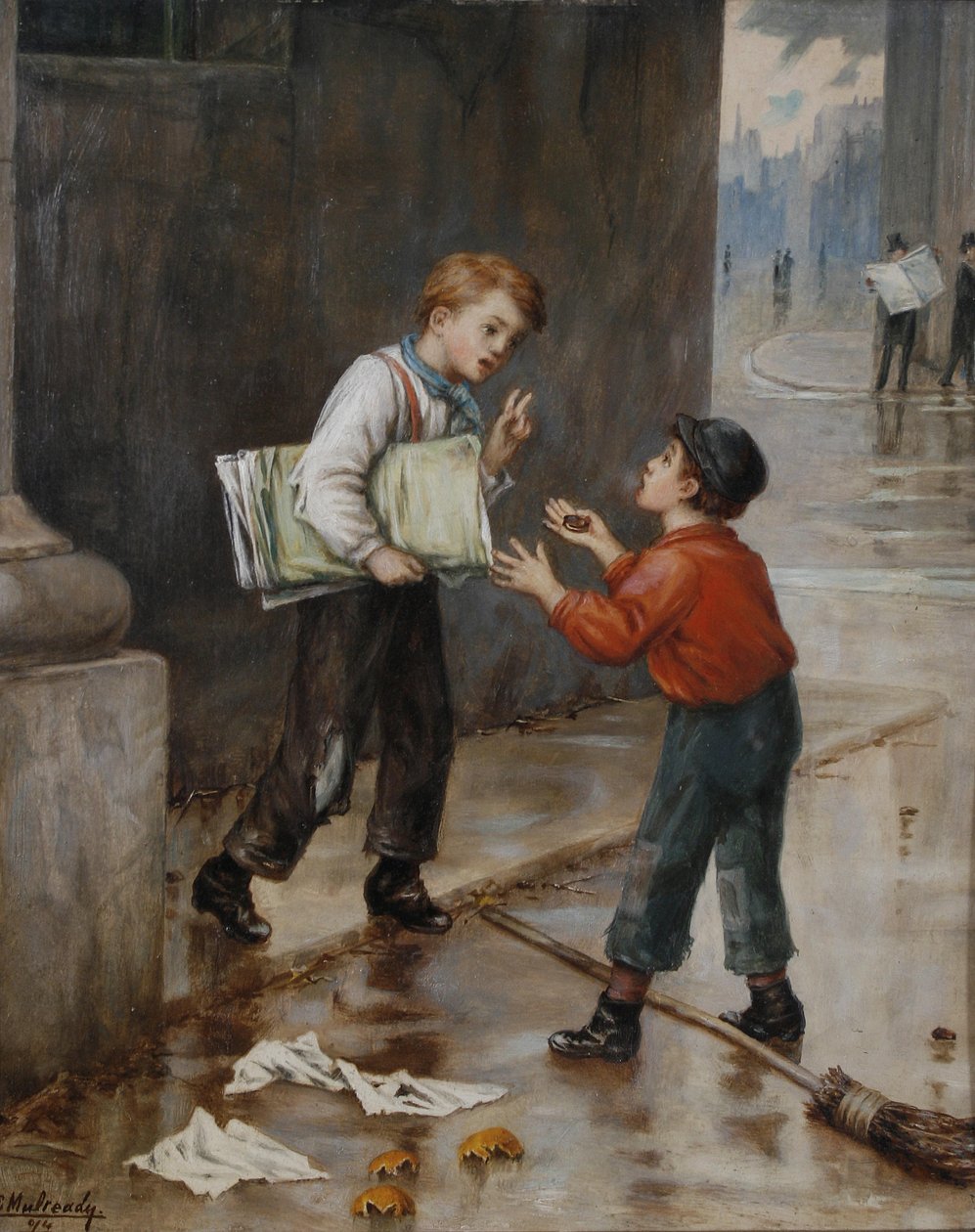 La fortuna in un momento da Augustus Edwin Mulready