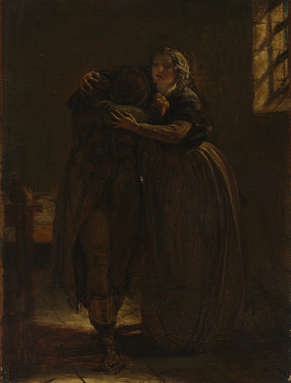 Studio per "Vieni a Riposare in Questo Seno, Mio Caro Afflitto" da Augustus Leopold Egg