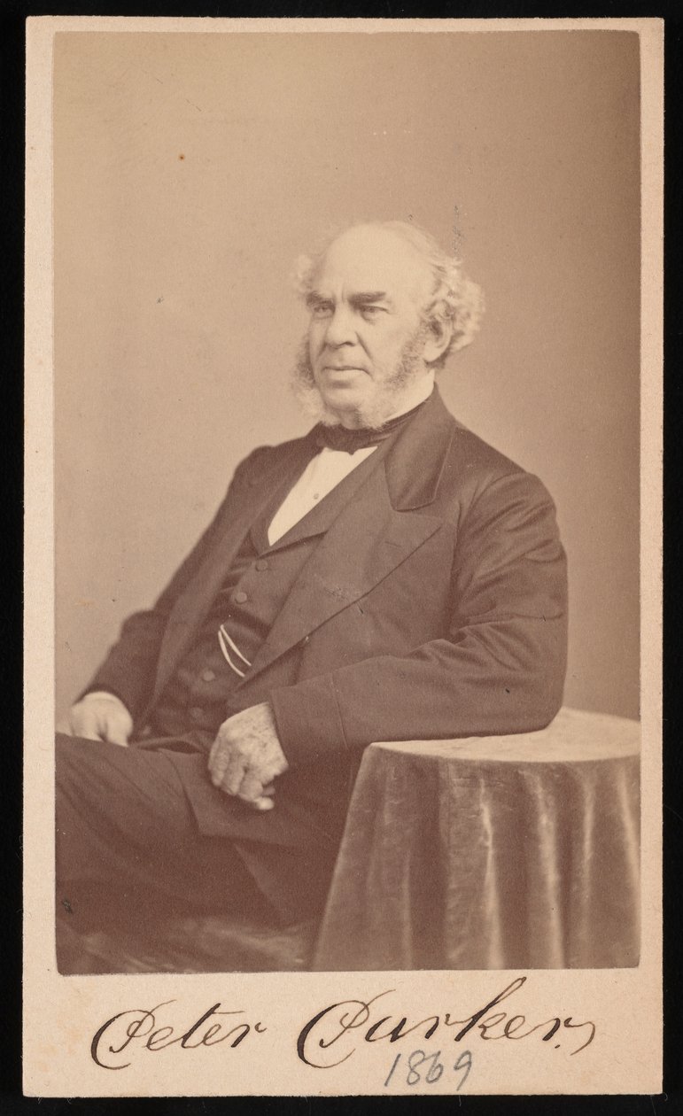 Ritratto di Peter Parker (1869) da Augustus Marshall