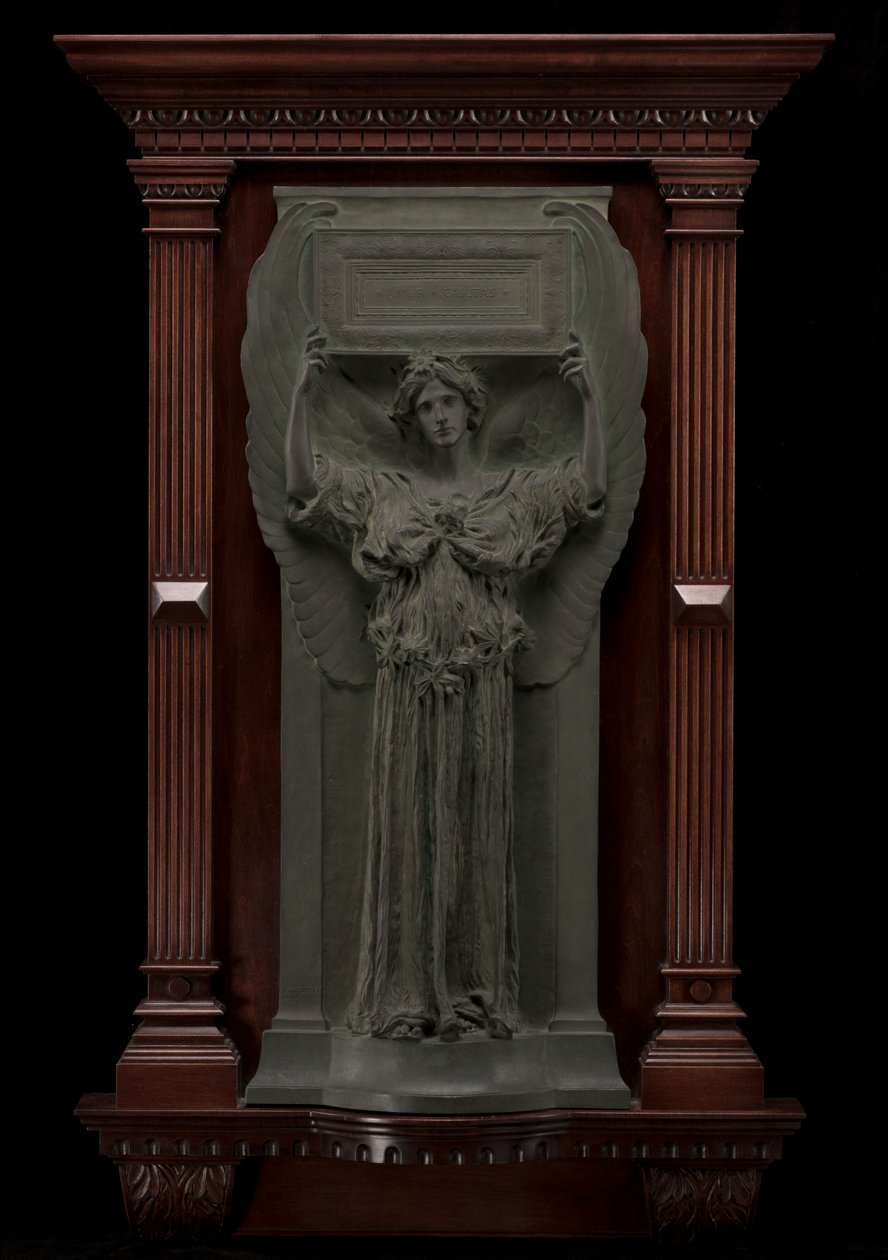 Amor Caritas, modellato 1898, fuso dopo 1898 da Augustus Saint Gaudens