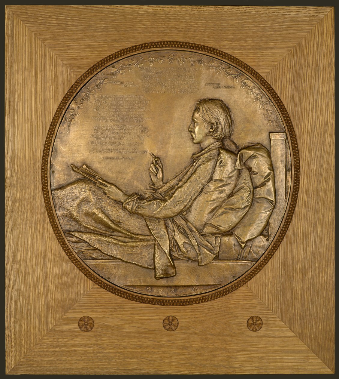 Robert Louis Stevenson da Augustus Saint Gaudens
