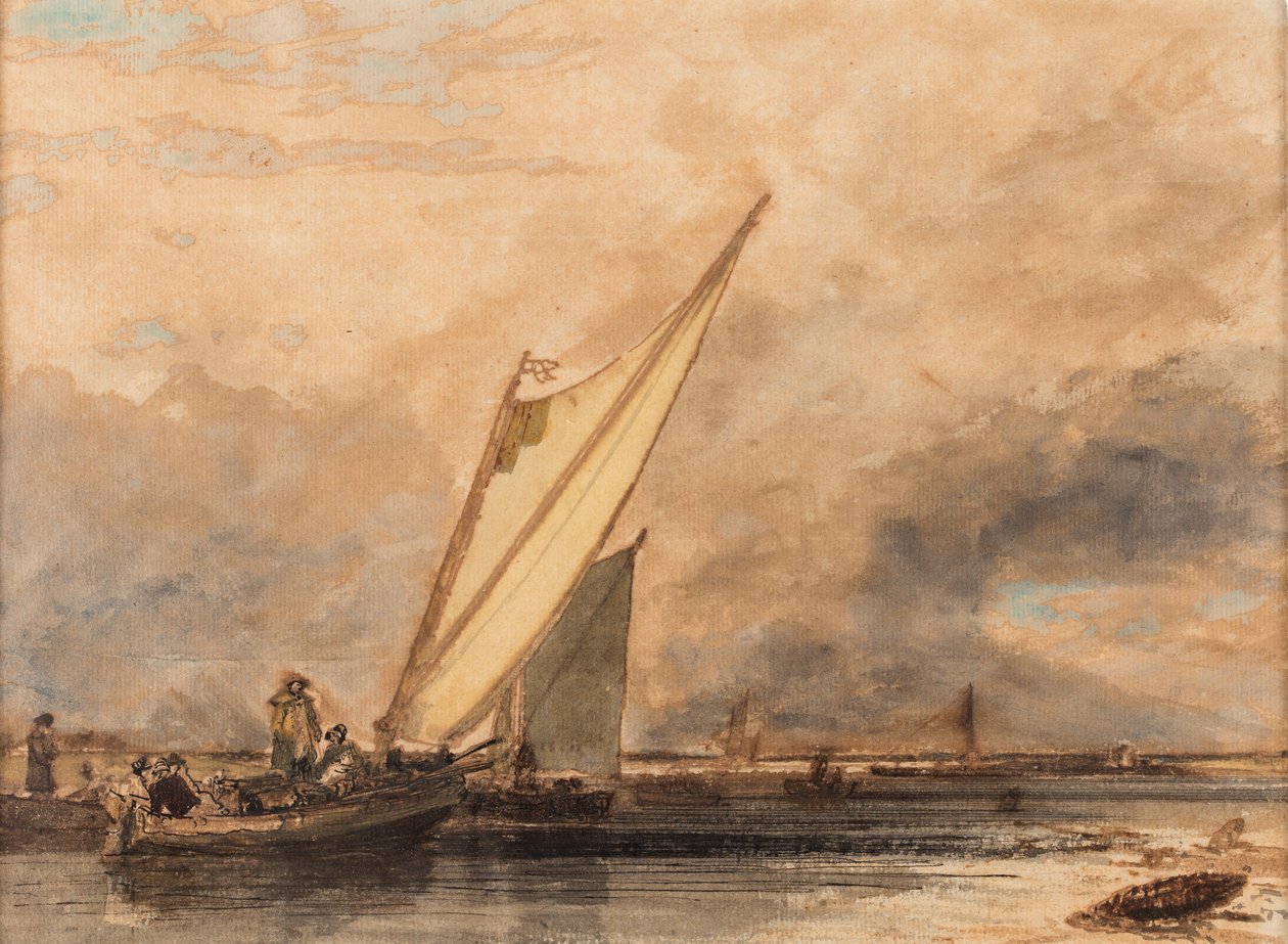 Sul Medway da Augustus Wall Callcott