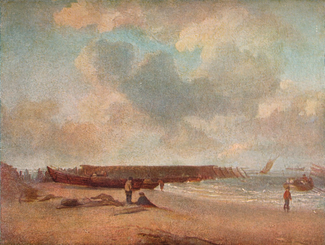 Sulla costa del mare da Augustus Wall Callcott