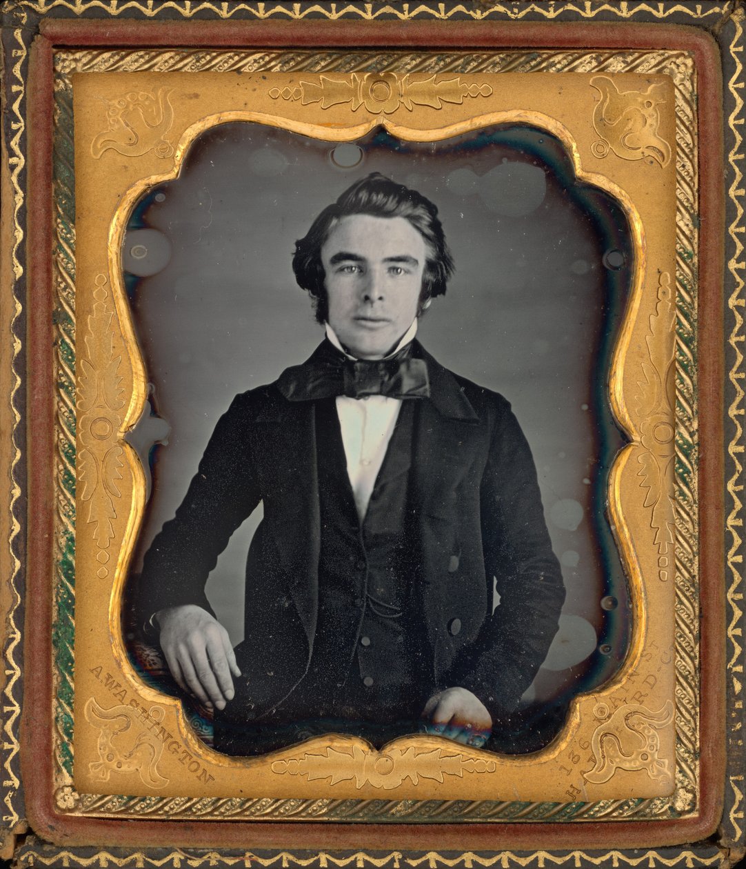 Ritratto di uomo, c. 1845 (foto) da Augustus Washington