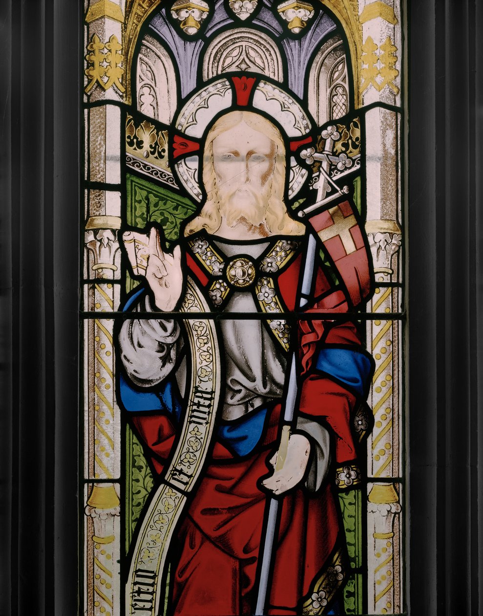 Cristo benedicente (dettaglio) da Augustus Welby Northmore Pugin