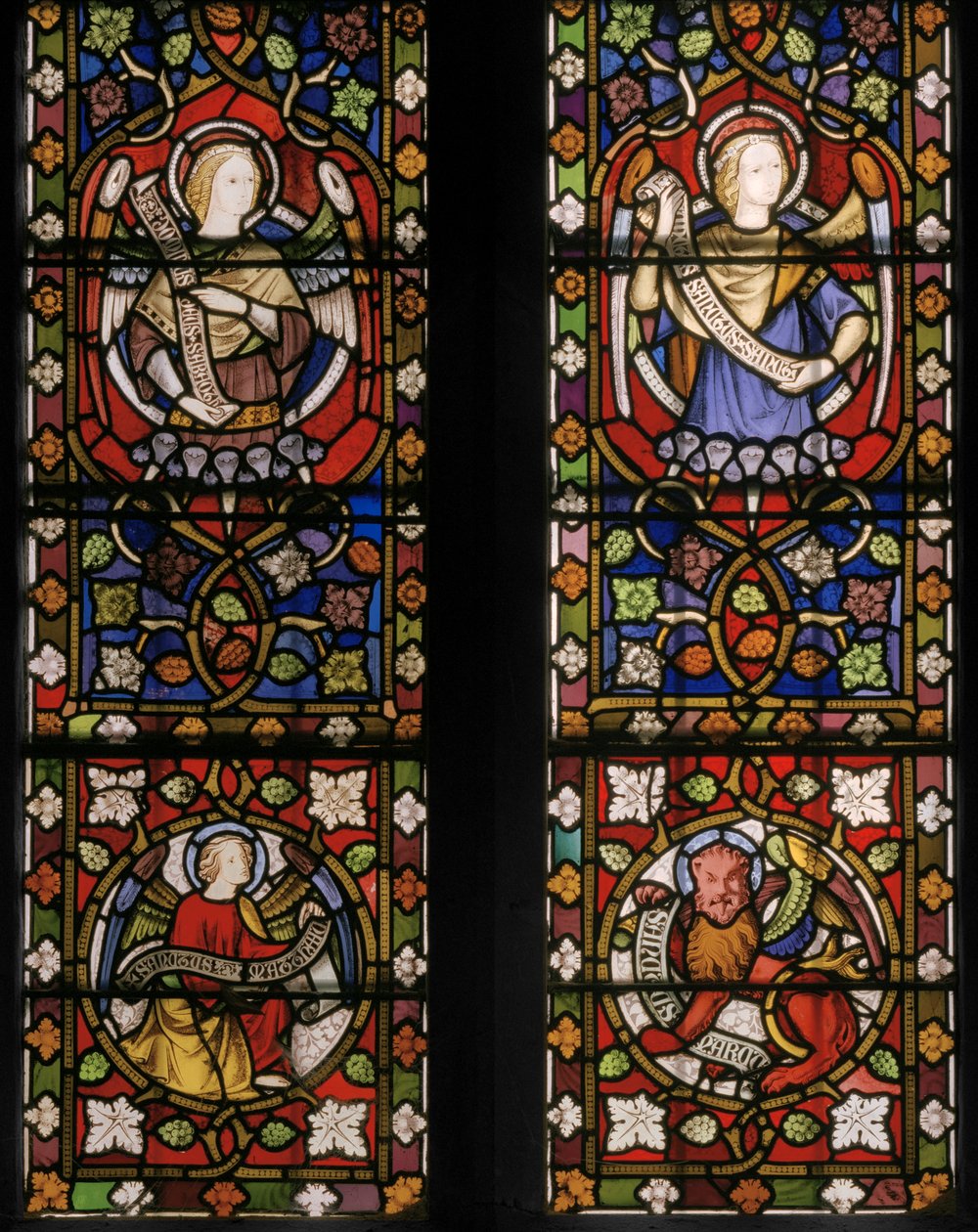 Cristo Circondato da Angeli (dettaglio) da Augustus Welby Northmore Pugin