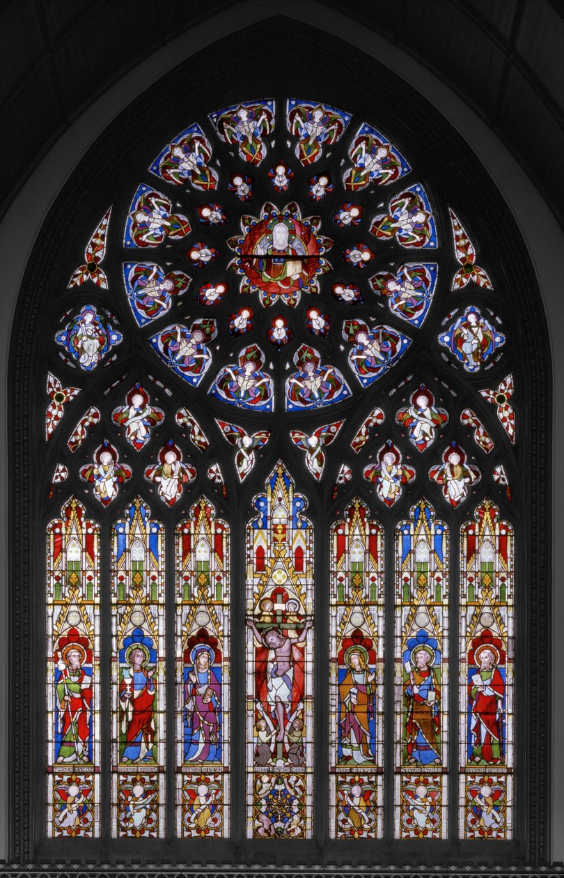 Crocifissione con santi da Augustus Welby Northmore Pugin