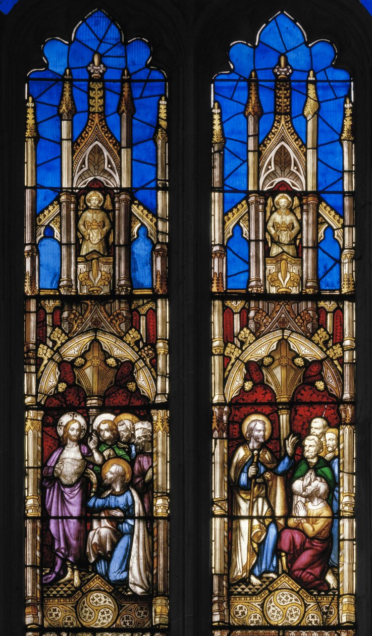 Eventi della vita di San Tommaso Apostolo (dettaglio) da Augustus Welby Northmore Pugin