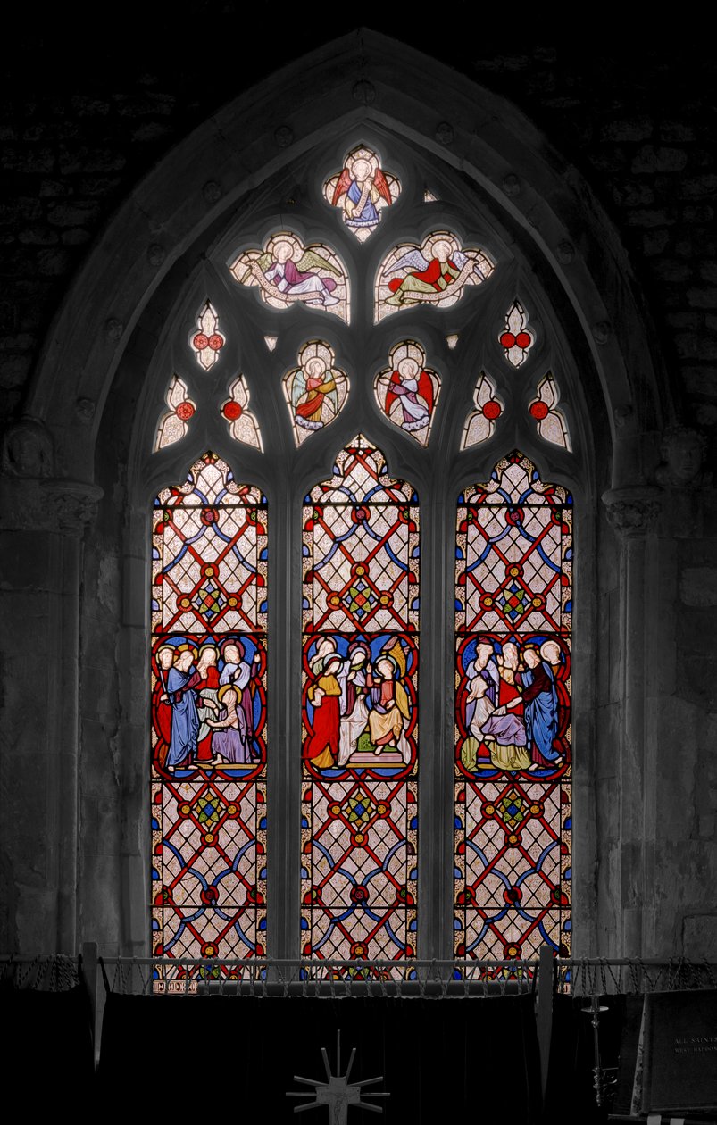 Resurrezione di Lazzaro, le Marie al sepolcro e la resurrezione della figlia di Giairo da Augustus Welby Northmore Pugin