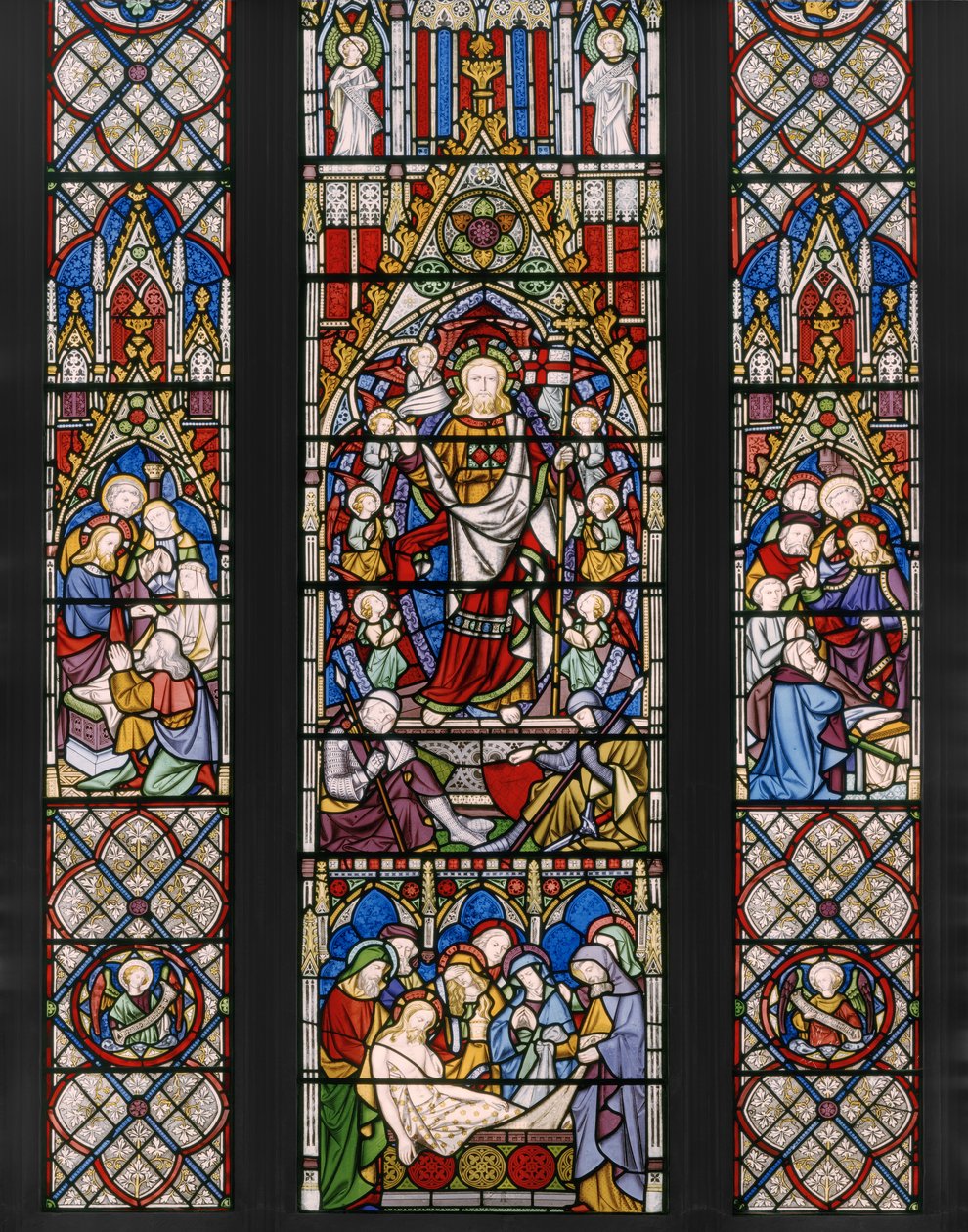 Temi della Resurrezione (dettaglio), 1850 da Augustus Welby Northmore Pugin