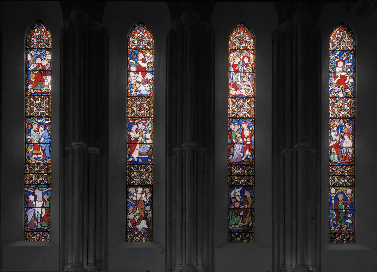 Scene della vita di Cristo, finestra orientale da Augustus Welby Northmore Pugin